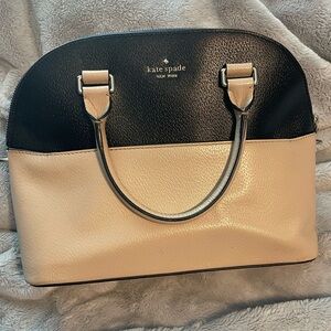 Pink & black Kate Spade purse